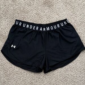 Under Armour Women's Black Athletic Shorts